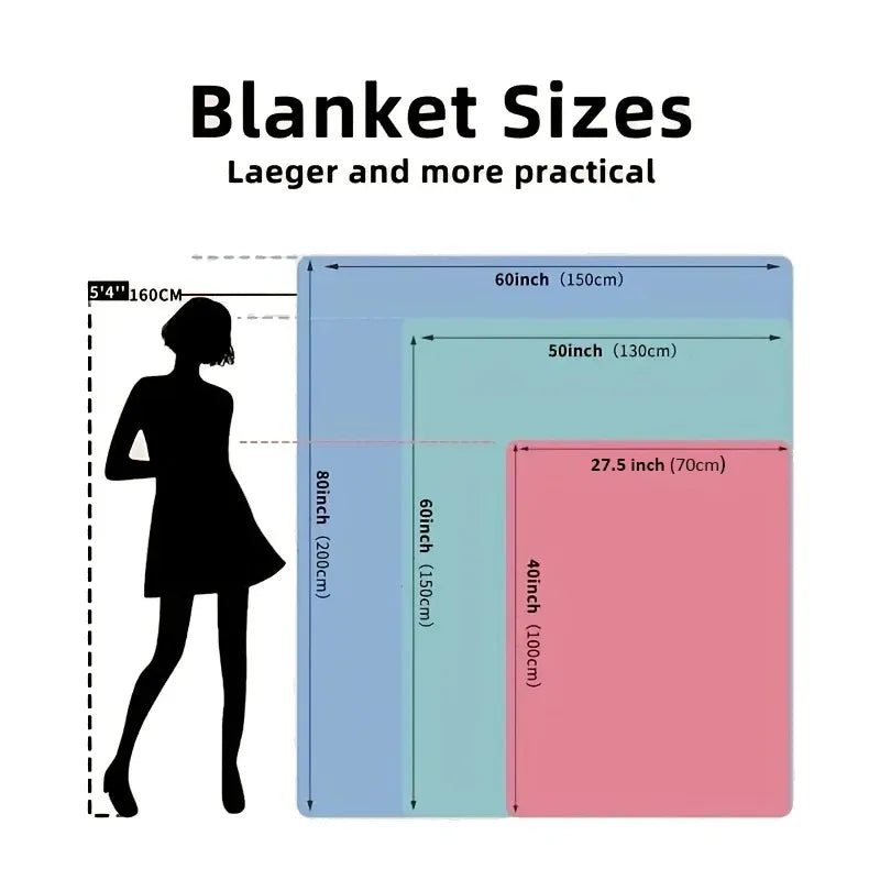 Exotic Pattern Microfiber Flannel Blanket – Soft & Cozy Throw