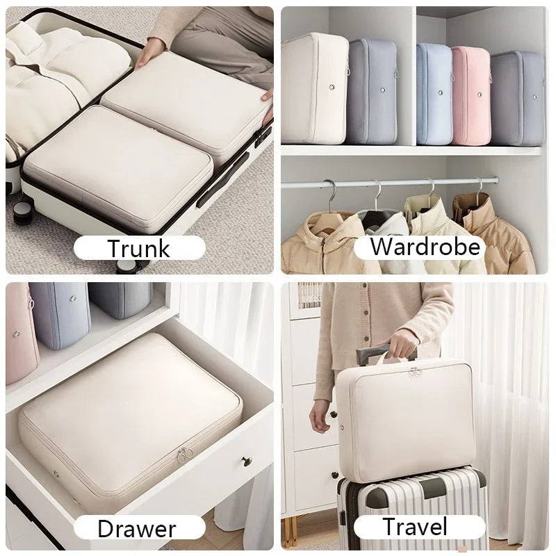 Large Capacity Compression Storage Bag – Waterproof, Space-Saving Organizer