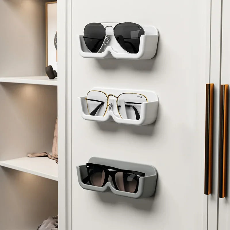 Wall-Mounted Sunglasses Display Rack – High-End Glasses Storage Cabinet