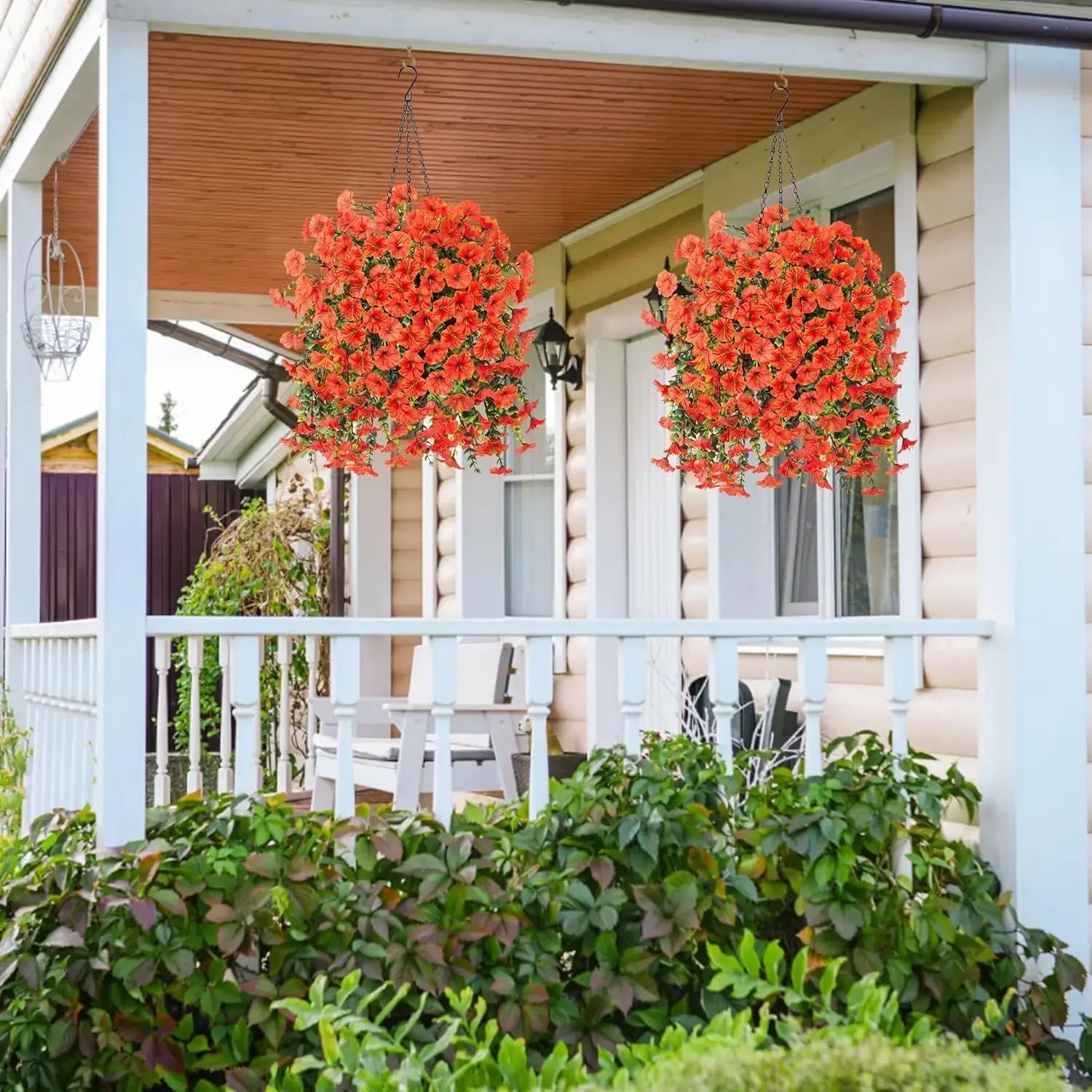 Artificial Hanging Flowers – UV-Resistant Realistic Floral Decor for Home & Wedding (2025)