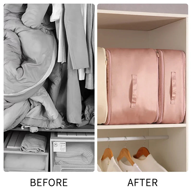 Large Capacity Compression Storage Bag – Waterproof, Space-Saving Organizer