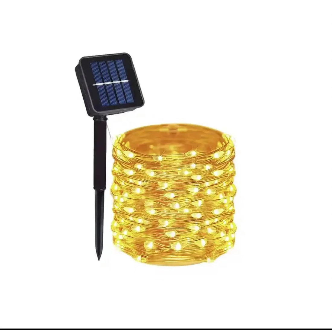 Solar Fairy Lights – 8 Modes LED Copper Wire Outdoor String Lights