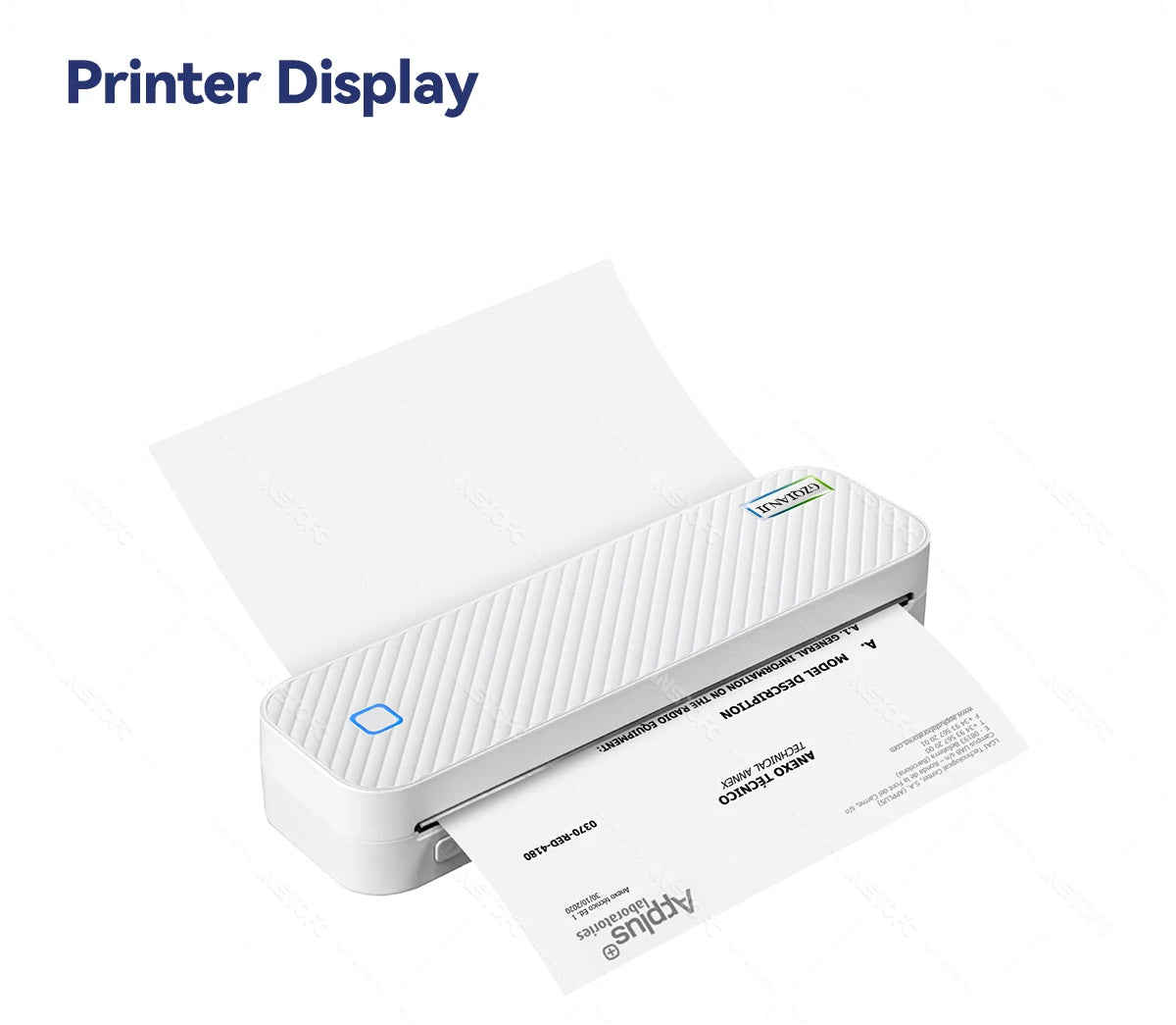 Portable A4 Thermal Bluetooth Printer – Photos & Document Printing Machine