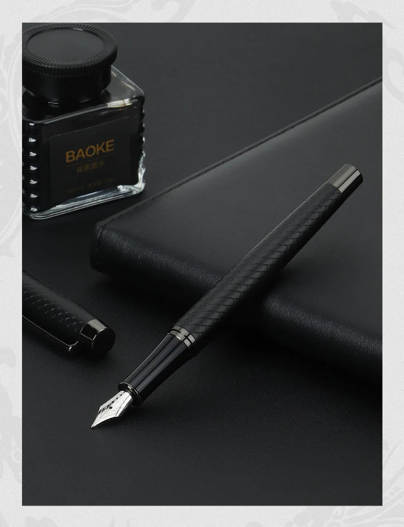 BAOKE T18/T19/T20 Fountain Pen Gift Set – Smooth Writing with Ink & Cartridges