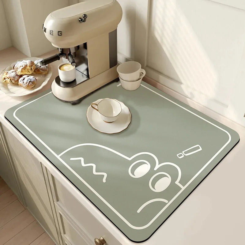 Large Super Absorbent Kitchen Drying Mat