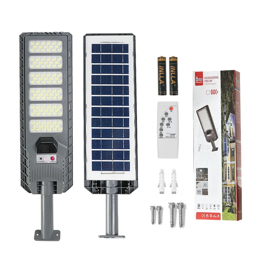 2024 600W LED Solar Motion Sensor Outdoor Light