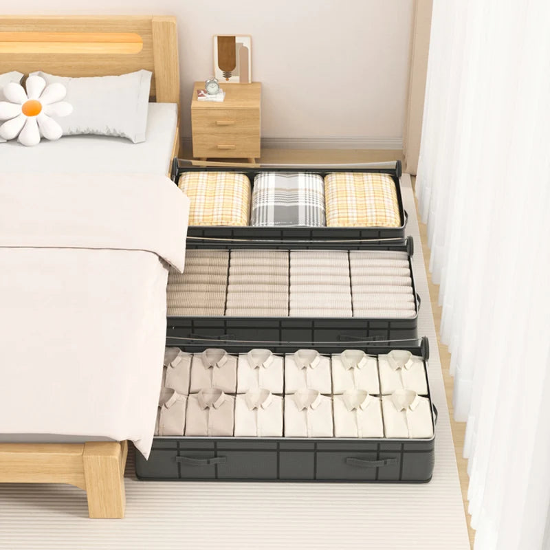 Large Foldable Under-Bed Clothes Storage Bag