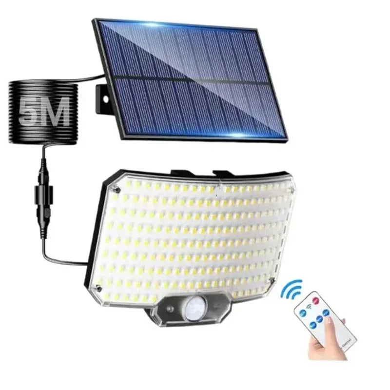 Solar Motion Sensor Wall Light – Super Bright LED, IP65 Waterproof