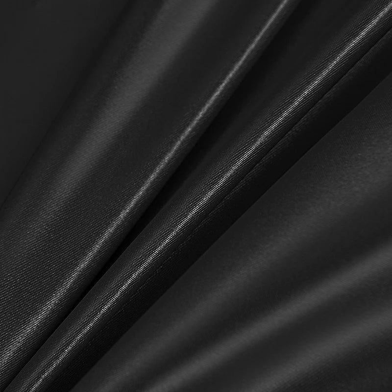 Waterproof Elastic Fitted Bed Sheet – Black/Gold/White