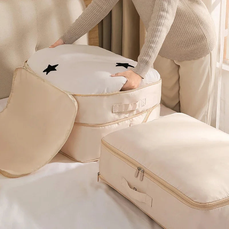 Large Capacity Compression Storage Bag – Waterproof, Space-Saving Organizer