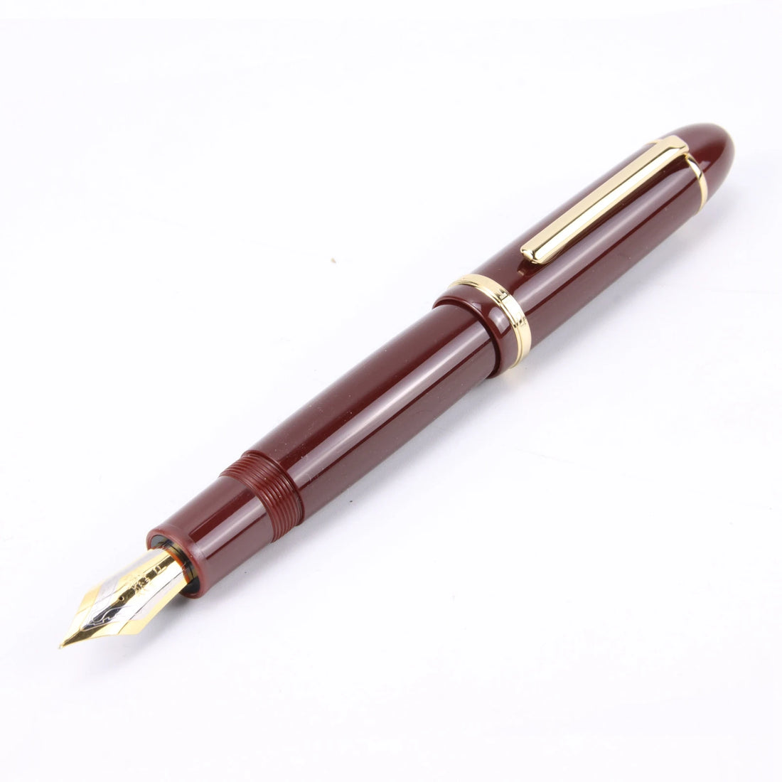 JinHao X159 Black Acrylic Fountain Pen – Fine Nib 0.5mm with Metal Clip