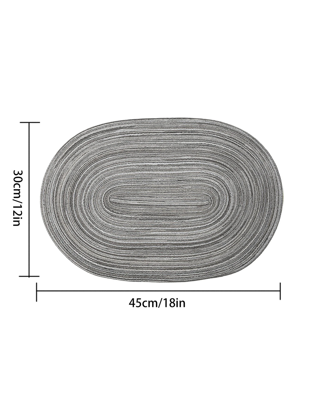 Set of 4 Washable Heat-Resistant Placemats – Non-Slip Dining Table Mats