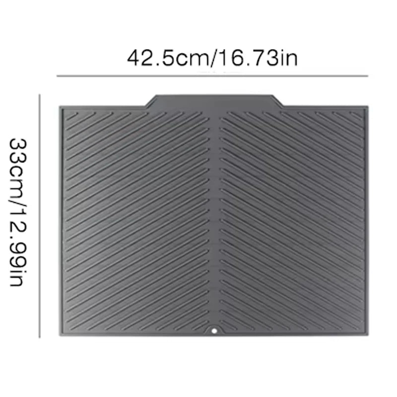 Silicone Bar & Sink Drain Mat – Heat-Resistant, Multi-Purpose Kitchen Accessory