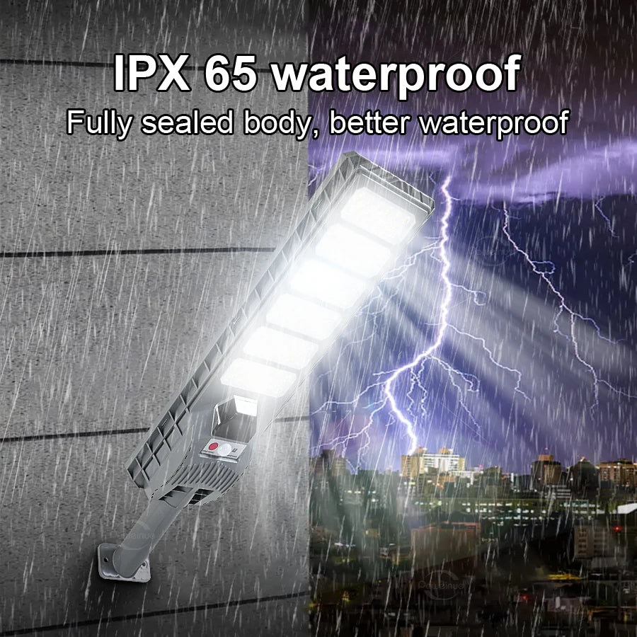 2024 600W LED Solar Motion Sensor Outdoor Light