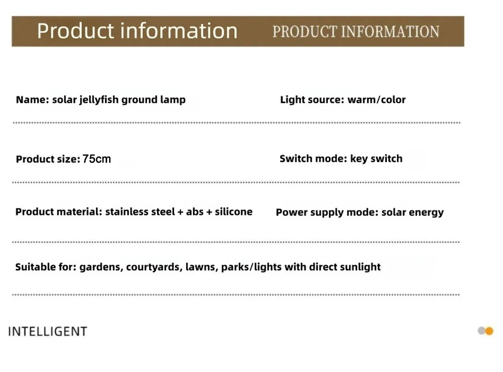 LED Solar Jellyfish Mushroom Fairy Light – RGB Waterproof Garden Lamp