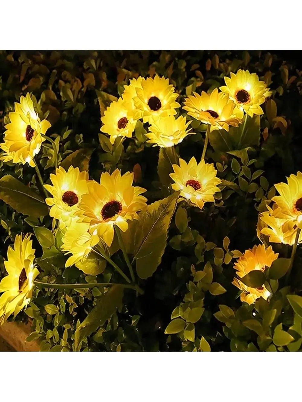 Solar Sunflower LED Garden Light – Waterproof Outdoor Lawn Lamp