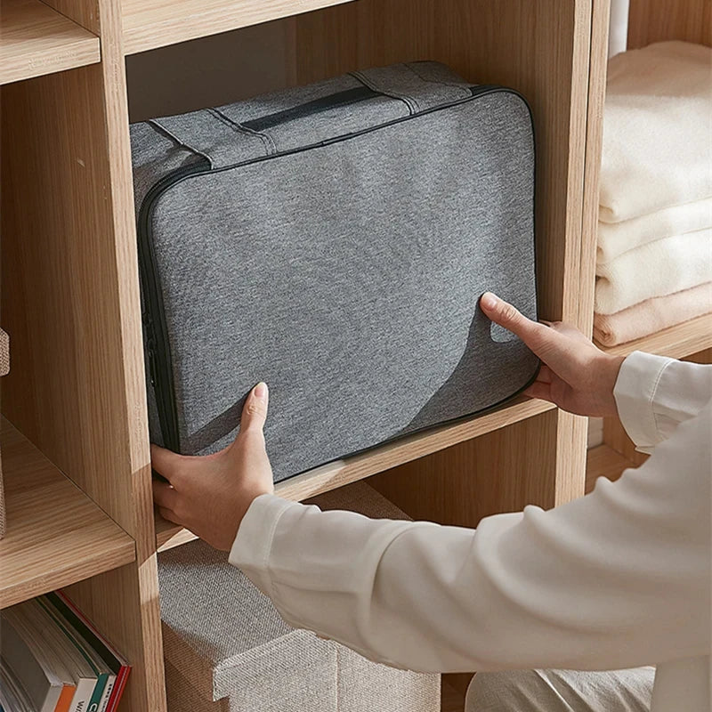 3-Layer Document Organizer Bag – Passport, File & Safe Storage Case for Home/Travel