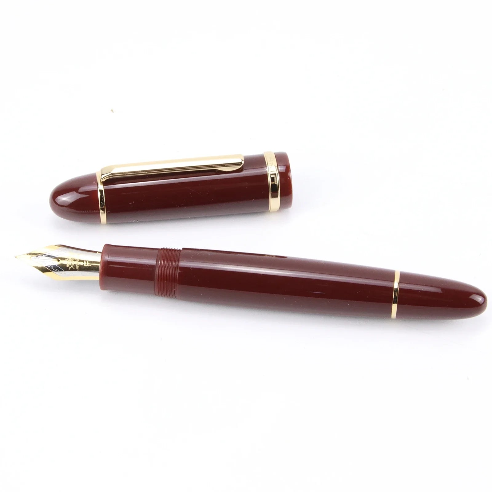 JinHao X159 Black Acrylic Fountain Pen – Fine Nib 0.5mm with Metal Clip