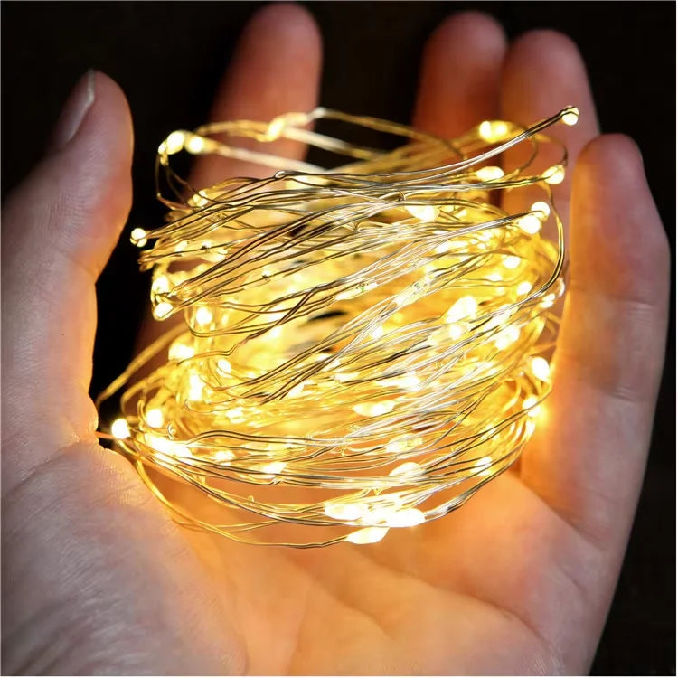 Fairy String Lights – Battery Operated Mini LED Garland (1/5/10pcs)