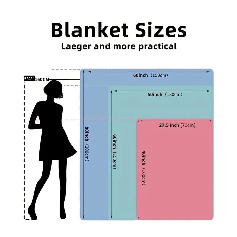 Exotic Pattern Microfiber Flannel Blanket – Soft & Cozy Throw