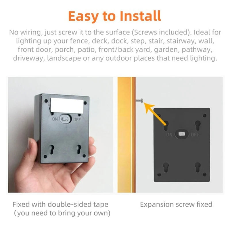 Solar Up & Down Wall Spot Lights – Outdoor Waterproof Decorative Garden Lamp