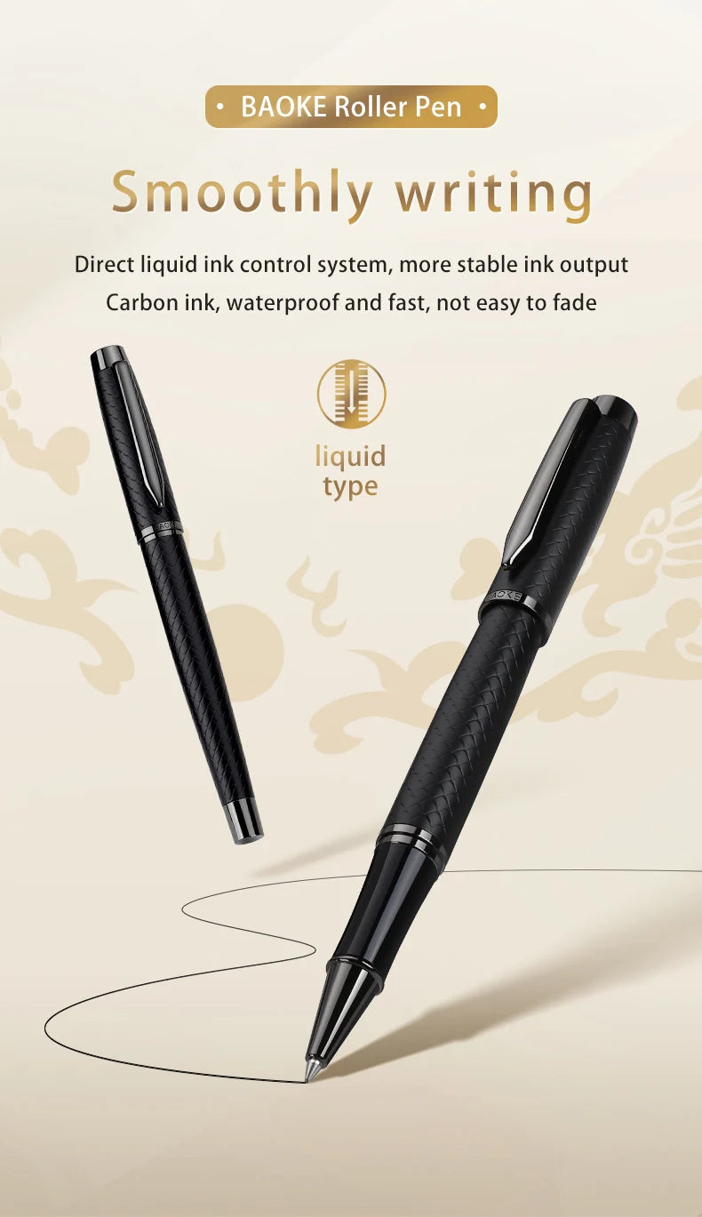 BAOKE T18/T19/T20 Fountain Pen Gift Set – Smooth Writing with Ink & Cartridges