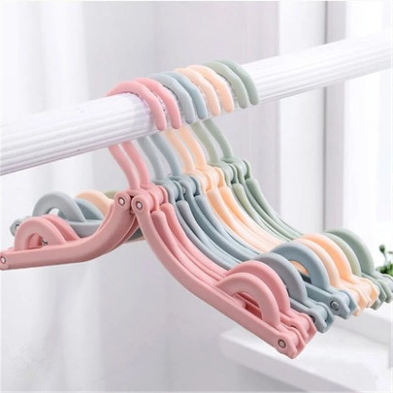 Foldable Travel Clothes Hanger – Portable Multi-Functional Rack (5/10pcs)