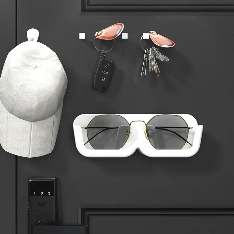 Wall-Mounted Sunglasses Display Rack – High-End Glasses Storage Cabinet