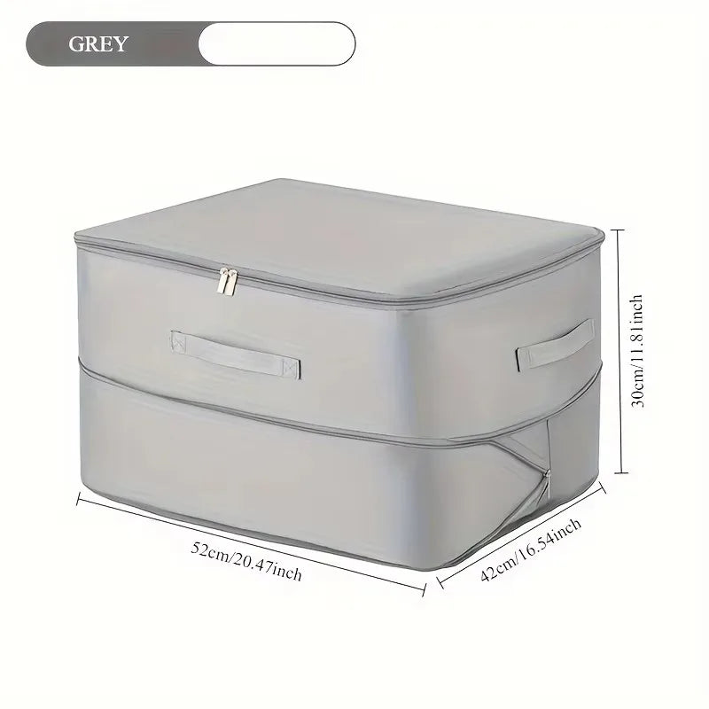 Heavy-Duty Self-Compressing Storage Bag for Clothes & Bedding
