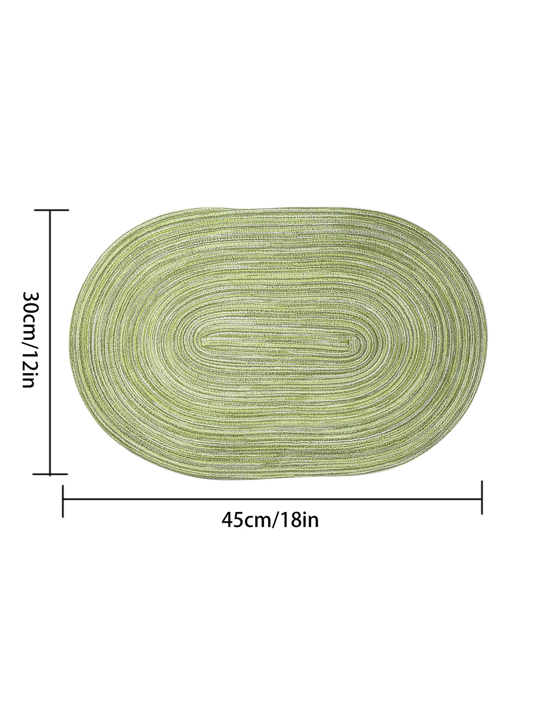Set of 4 Washable Heat-Resistant Placemats – Non-Slip Dining Table Mats