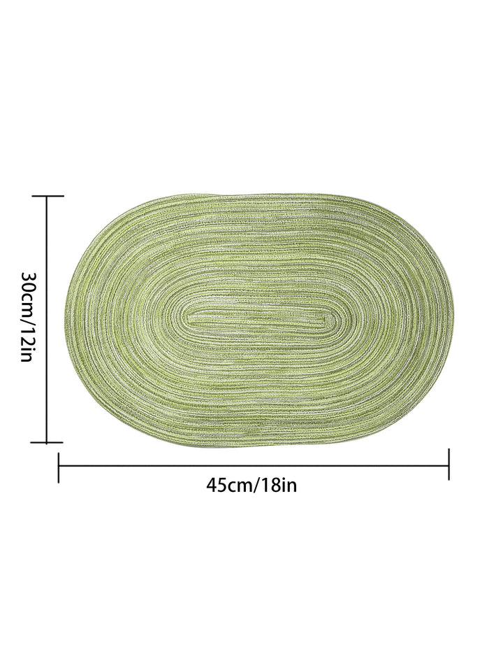 Set of 4 Washable Heat-Resistant Placemats – Non-Slip Dining Table Mats