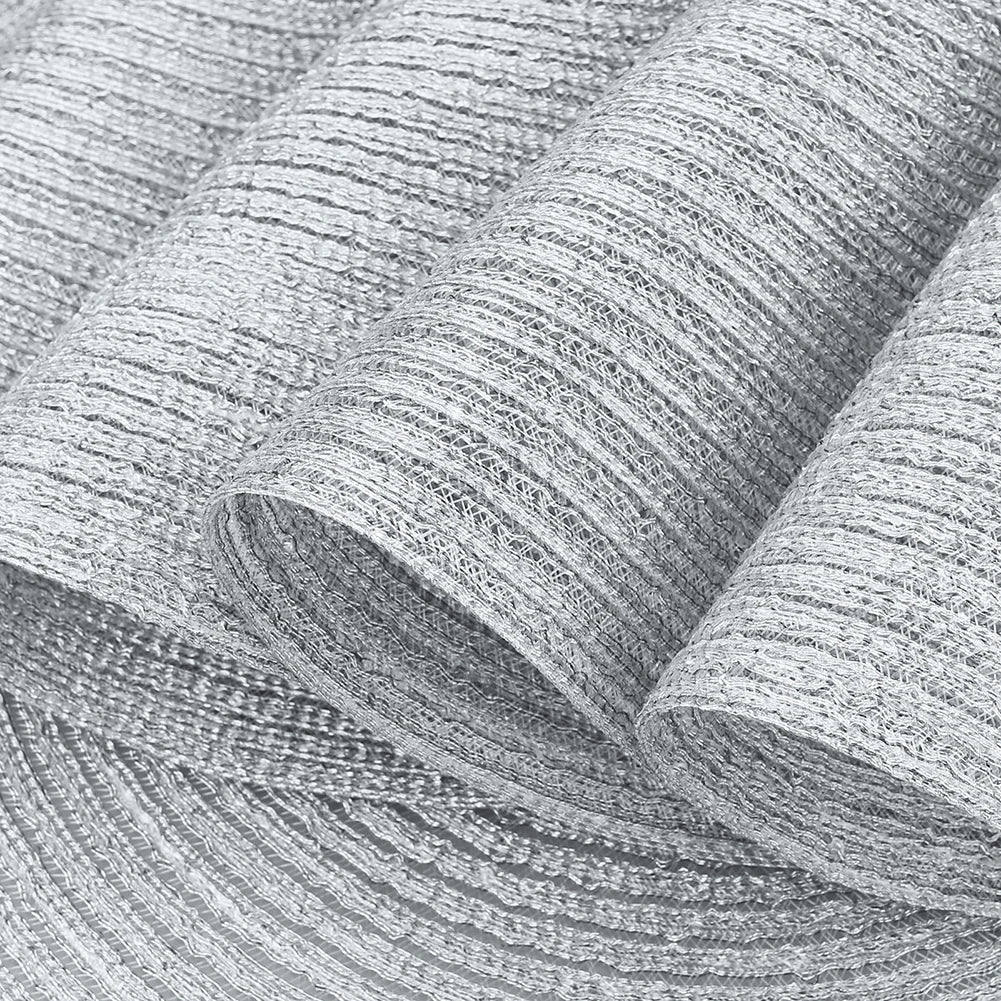 Set of 6 Round Braided Placemats – 34cm Washable Woven Heat-Resistant Table Mats