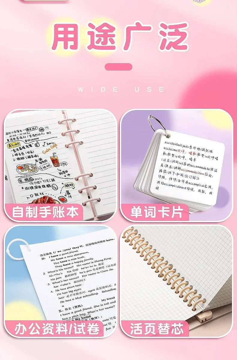 Mini Hole Punch – 1-Hole Cute Portable Paper Cutter