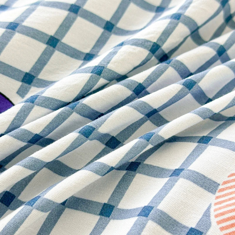 Printed Thin Summer Duvet – Soft Lightweight Bedspread (No Pillowcase)