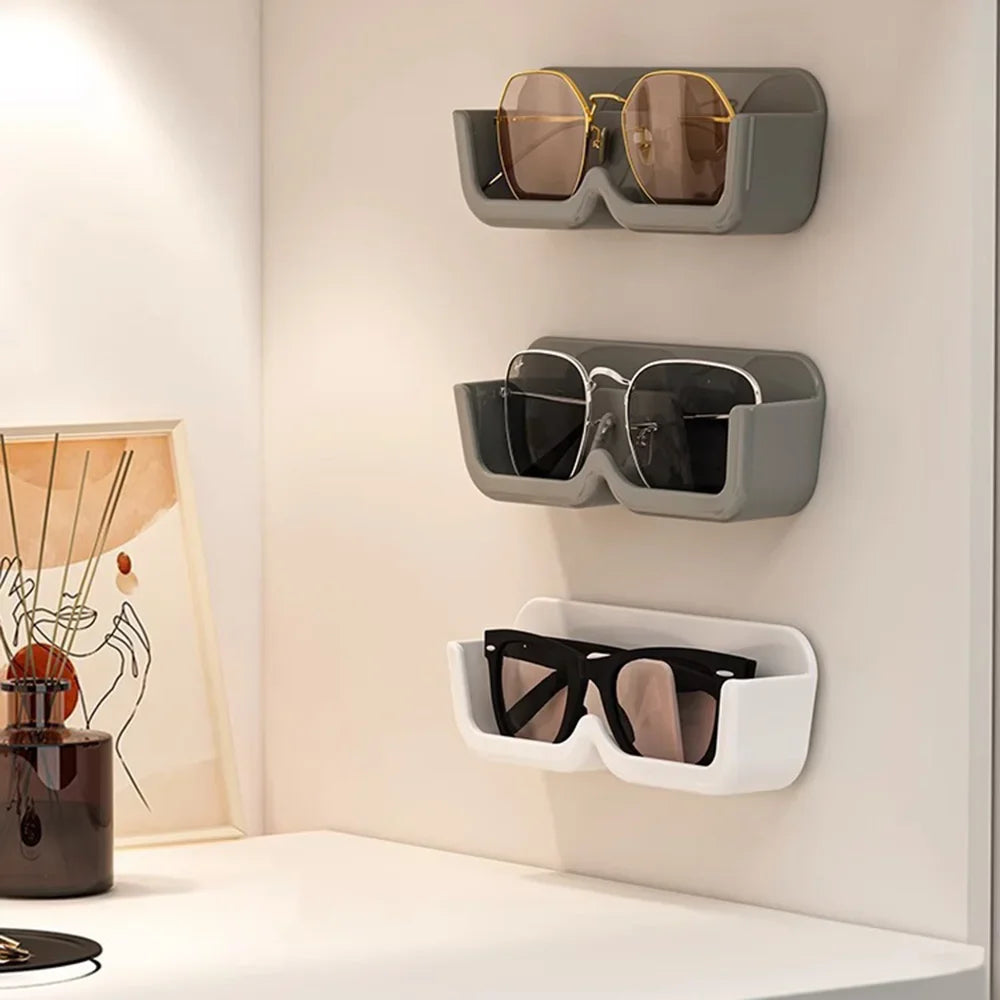 Wall-Mounted Sunglasses Display Rack – High-End Glasses Storage Cabinet