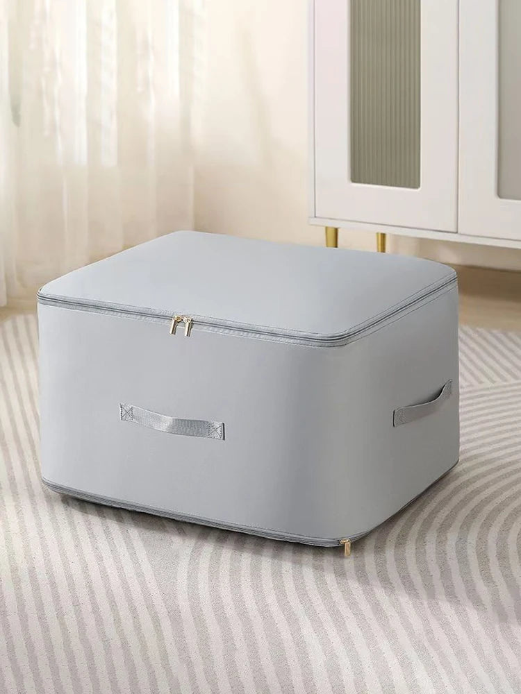 Heavy-Duty Self-Compressing Storage Bag for Clothes & Bedding