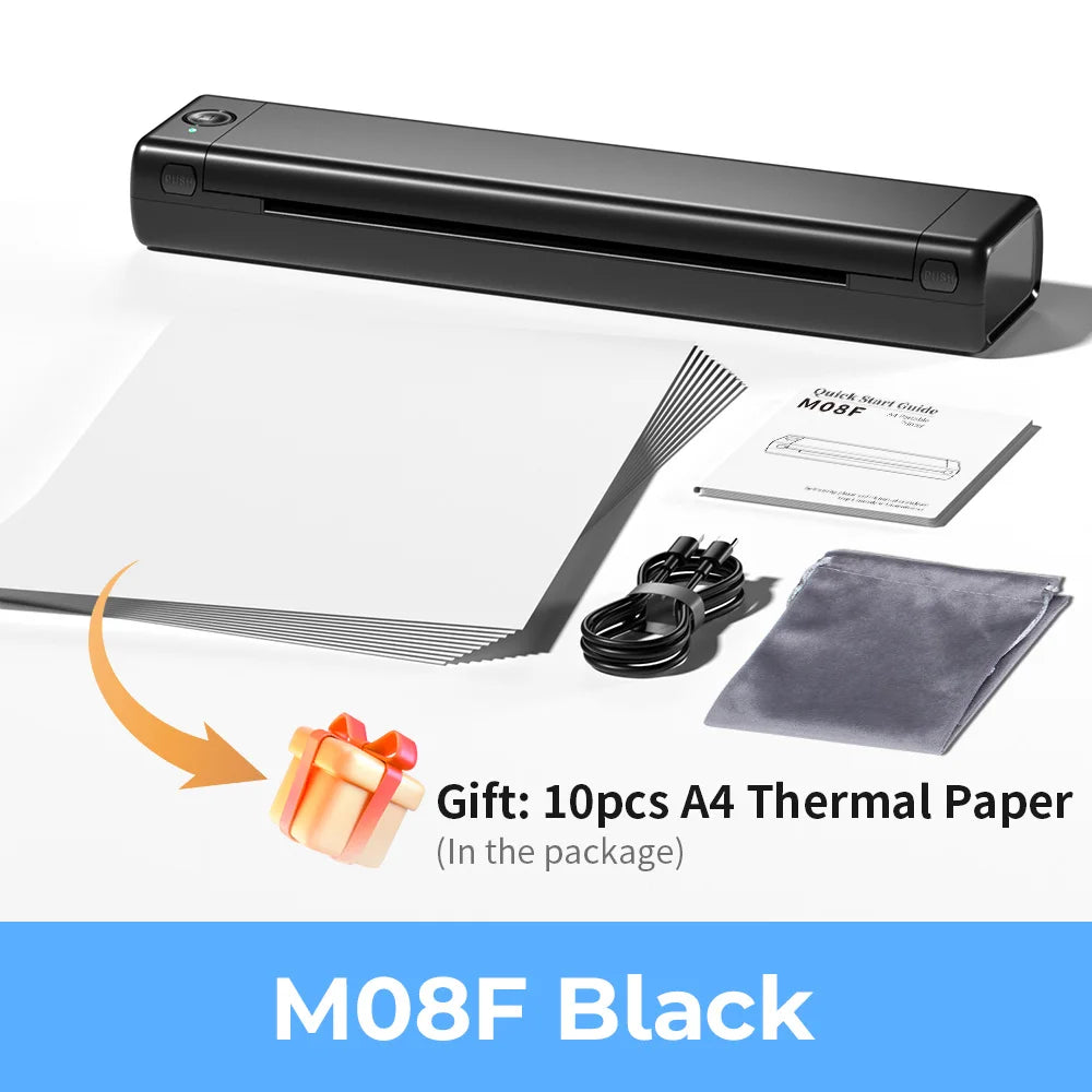 Phomemo M08F Wireless A4 Bluetooth Thermal Printer