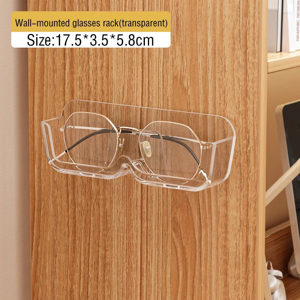Wall-Mounted Sunglasses Display Rack – High-End Glasses Storage Cabinet