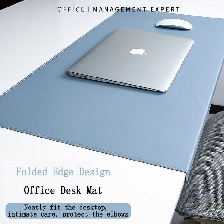 PU Folding Desk Mat with Elbow & Wrist Support – Large Mouse Pad for Office & Gaming