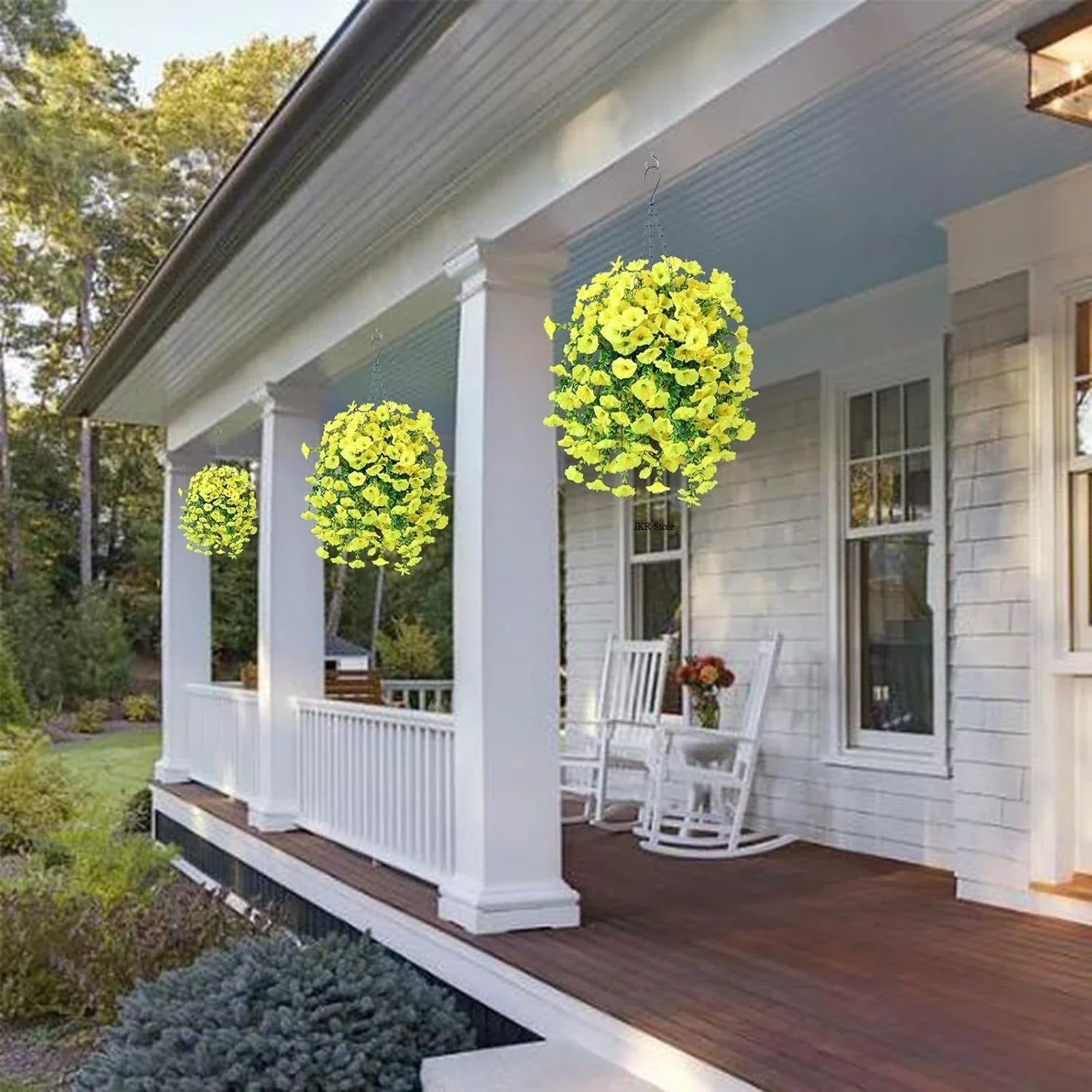 Artificial Hanging Flowers – UV-Resistant Realistic Floral Decor for Home & Wedding (2025)