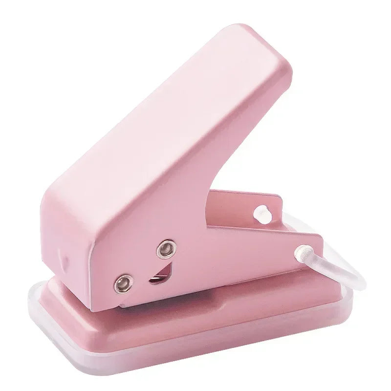 Mini Hole Punch – 1-Hole Cute Portable Paper Cutter