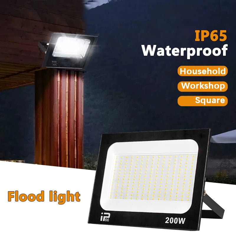 Floodlight Outdoor LED – IP66 Waterproof Path & Spotlight