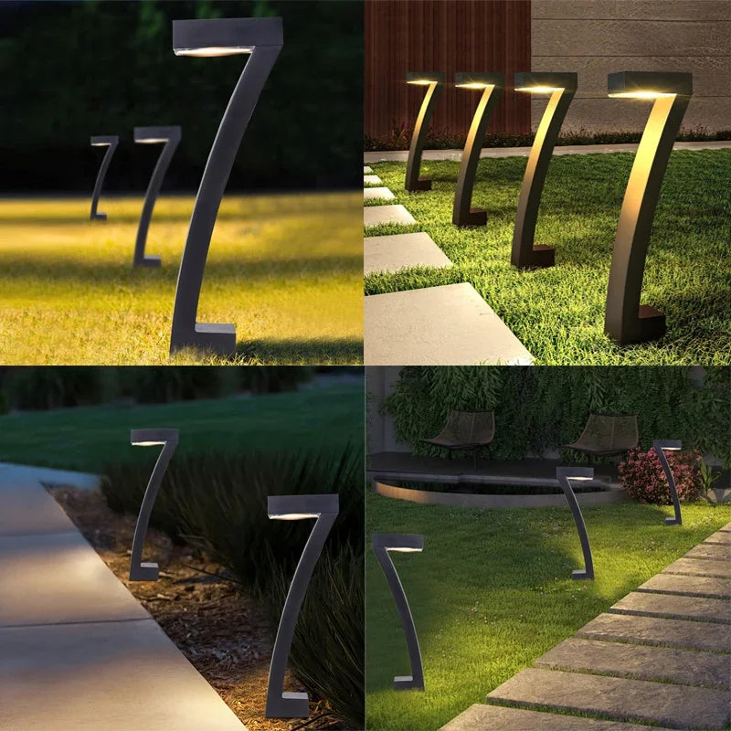 4/8 Pcs Solar LED Garden Lights – IP65 Waterproof Pathway Spotlights