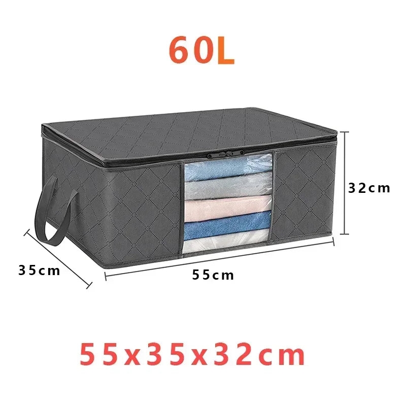 1/3 Pcs Large Capacity Foldable Clothes Storage Bags