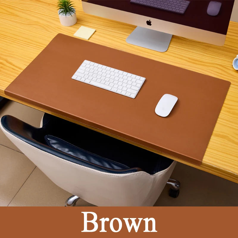 PU Folding Desk Mat with Elbow & Wrist Support – Large Mouse Pad for Office & Gaming