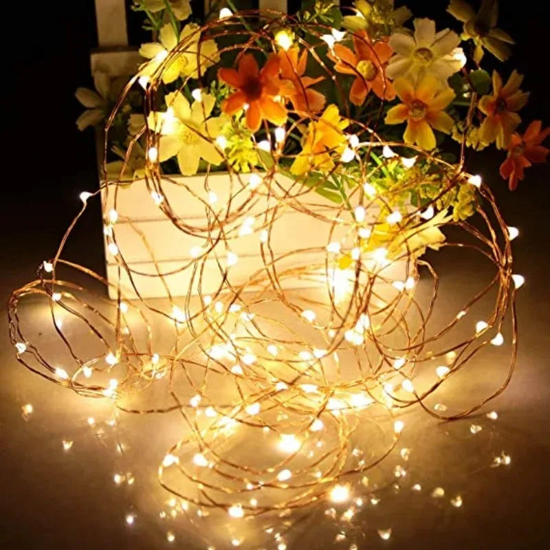 Fairy String Lights – Battery Operated Mini LED Garland (1/5/10pcs)