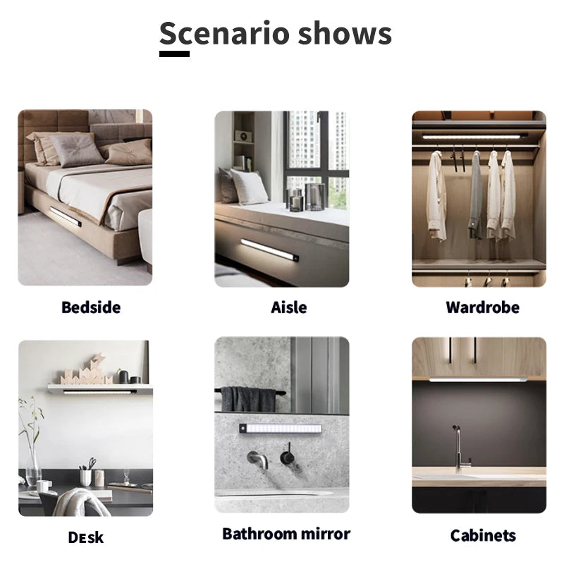 Rechargeable Motion Sensor LED Night Light