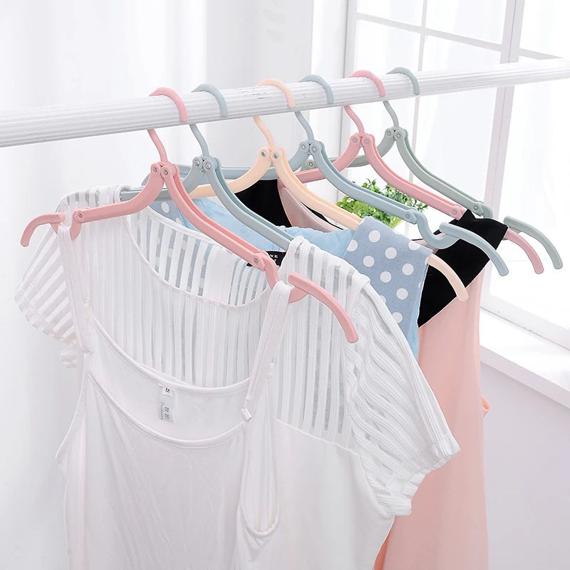 Foldable Travel Clothes Hanger – Portable Multi-Functional Rack (5/10pcs)