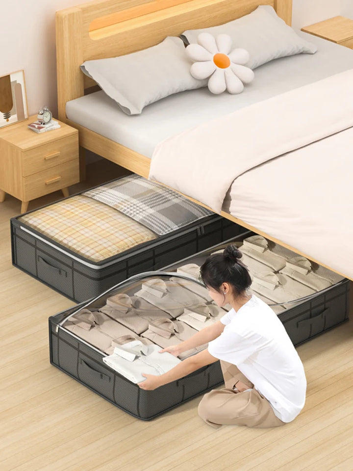 Large Foldable Under-Bed Clothes Storage Bag