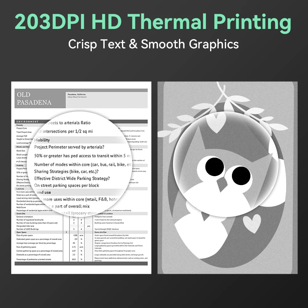 Phomemo M08F Wireless A4 Bluetooth Thermal Printer